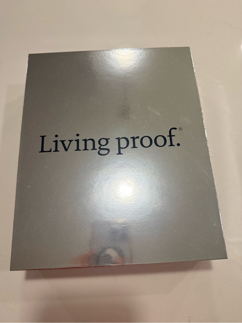 Living Proof Reflective Silver Accent Box